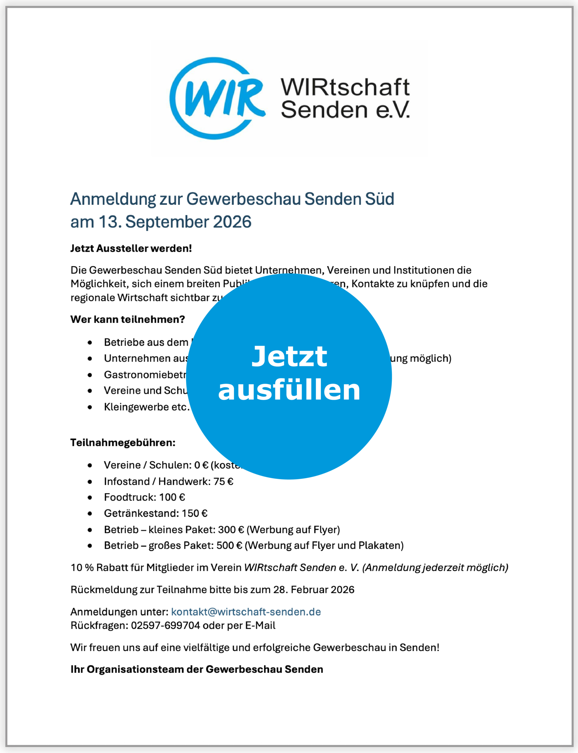 Gewerbeschau_Anmeldeformular